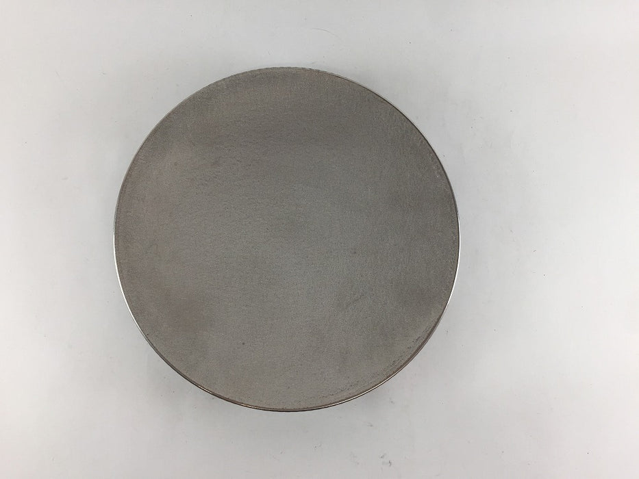 【SALE】165鎬高皿　銀茶　16.5cm　有田焼【訳あり】