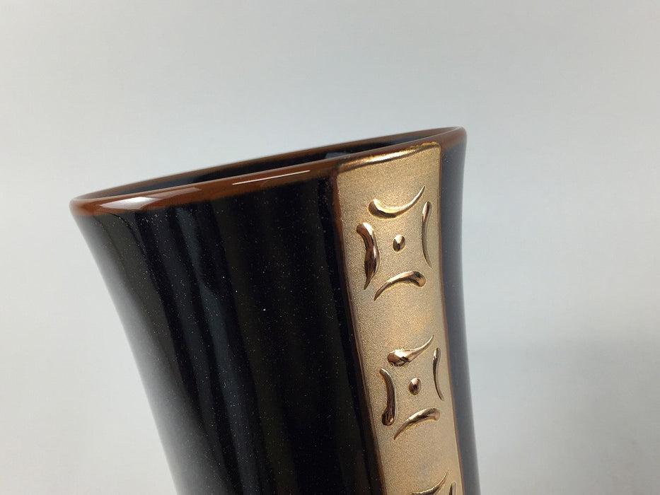 【SALE】ビアグラス(370cc)　金帯/銀帯　8.5cm　有田焼【訳あり】