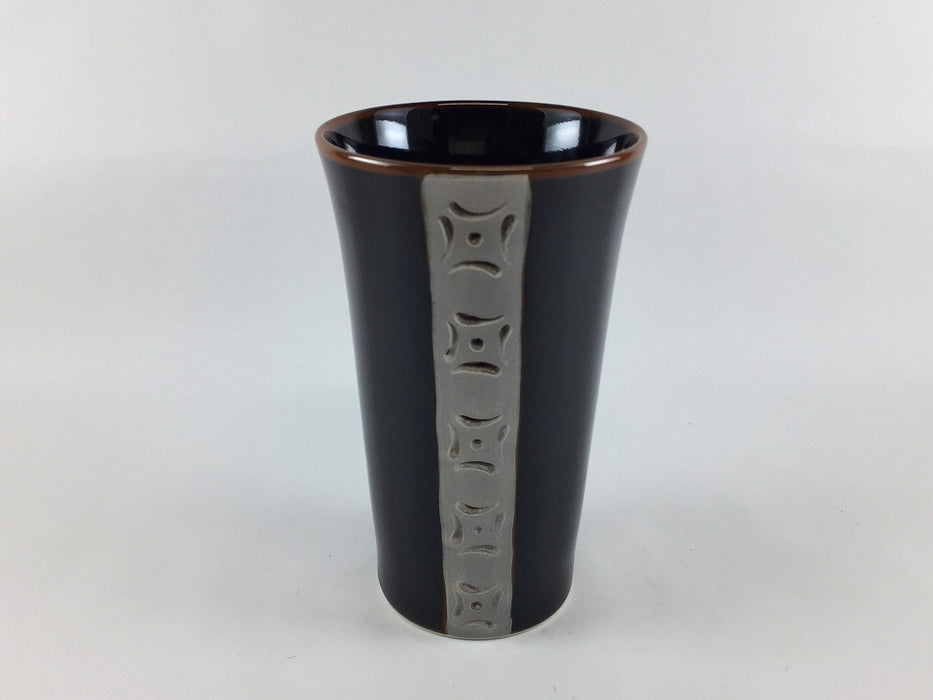 【SALE】ビアグラス(370cc)　金帯/銀帯　8.5cm　有田焼【訳あり】