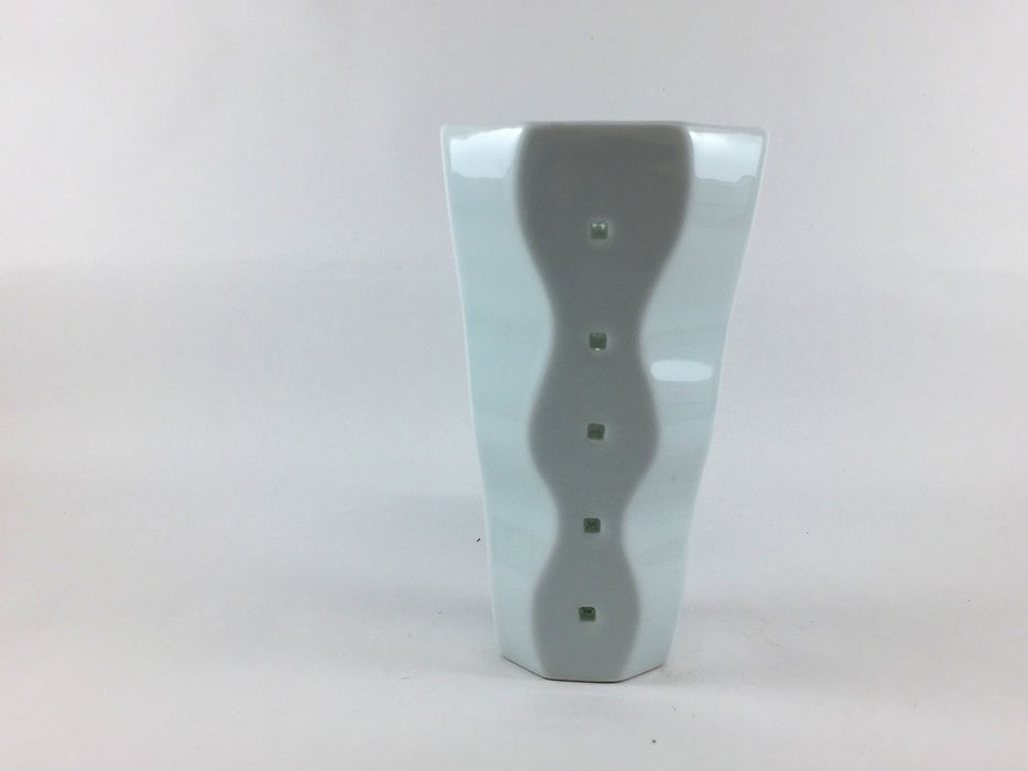 【SALE】水晶角彫八角タンブラー　9cm　波佐見焼【訳あり】