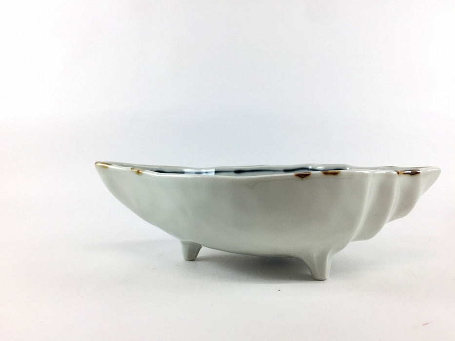 【SALE】巻貝鉢　色山水　19cm　有田焼【訳あり】