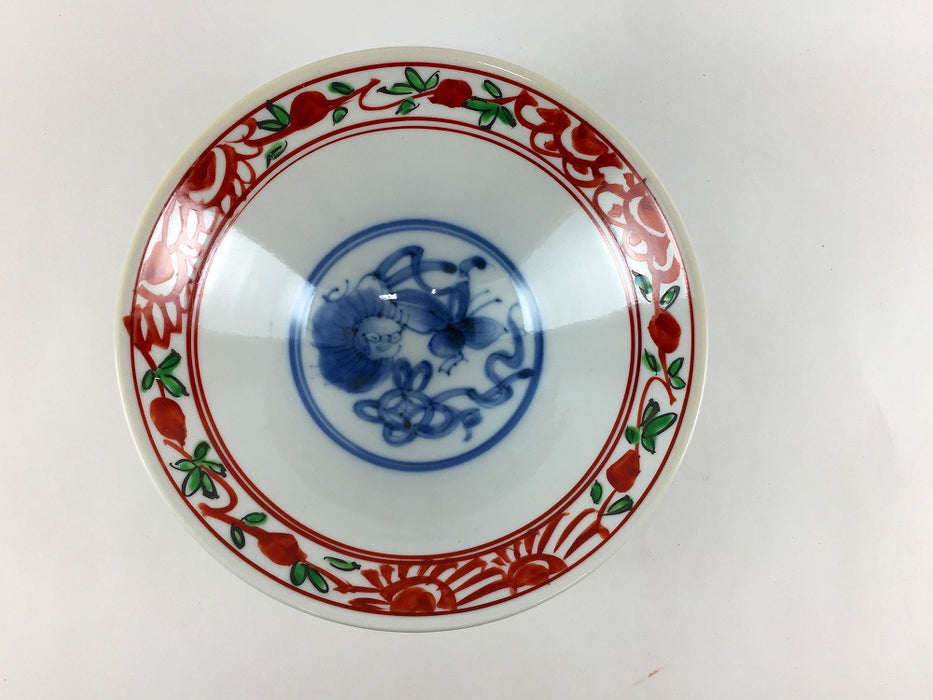 【SALE】15平向　古赤絵　15cm　有田焼【訳あり】