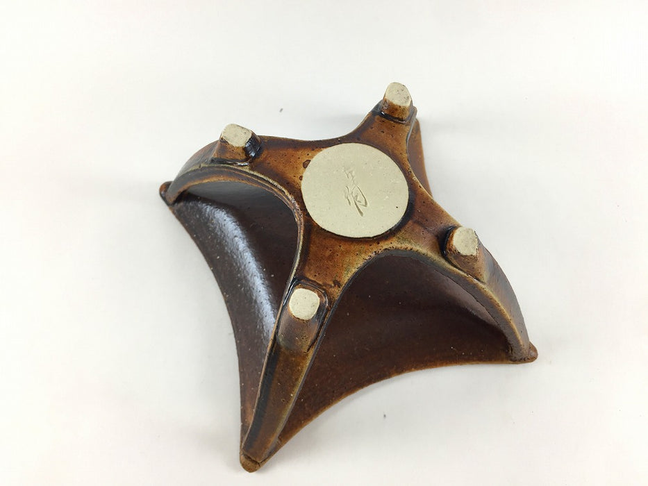 【SALE】天空皿　緑金彩　12cm　有田焼【訳あり】