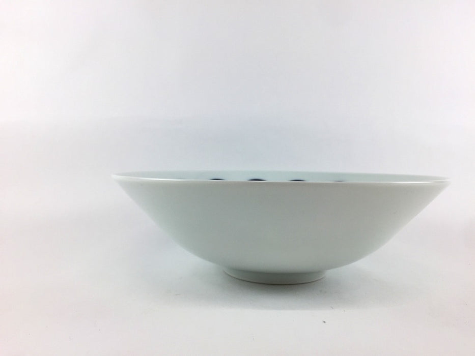 【SALE】18cm平鉢　コインドット　18cm　長崎焼【訳あり】