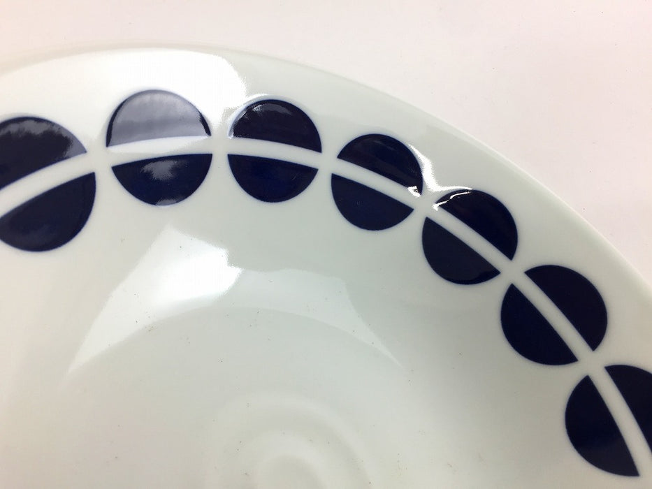 【SALE】18cm平鉢　コインドット　18cm　長崎焼【訳あり】