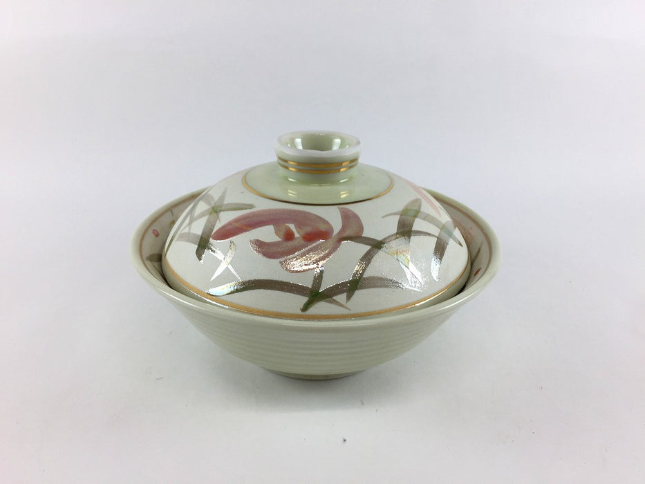 【SALE】130平蓋蘭　ピンク蘭　13cm　有田焼【訳あり】