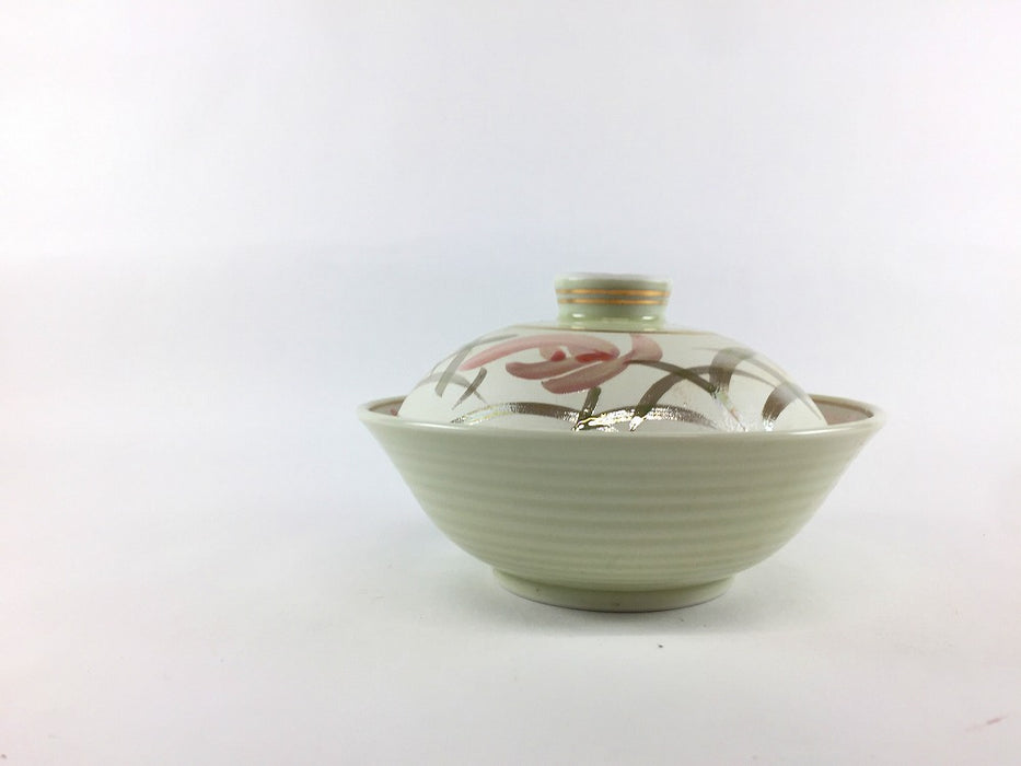 【SALE】130平蓋蘭　ピンク蘭　13cm　有田焼【訳あり】