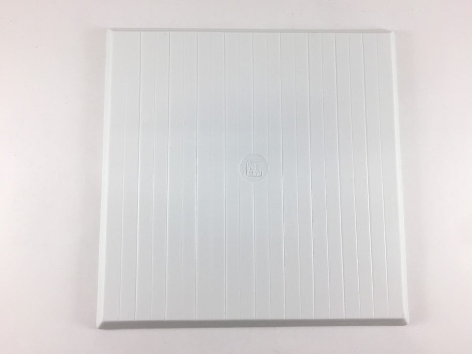 210角皿　波くし目　21cm　波佐見焼(j.R)
