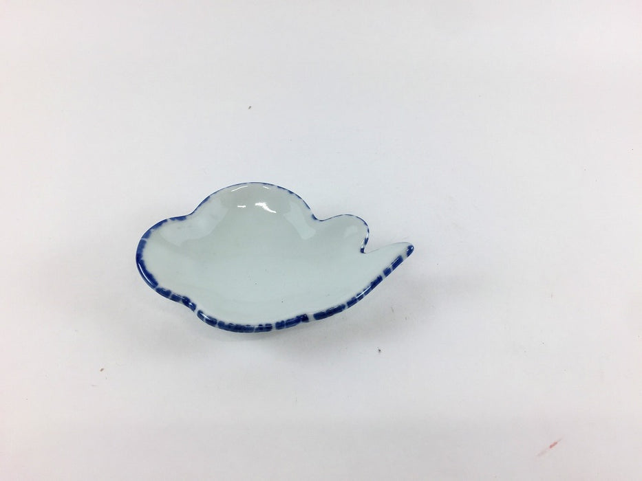 【SALE】渕ゴス刷毛雲型豆小皿　9.5cm　有田焼【訳あり】