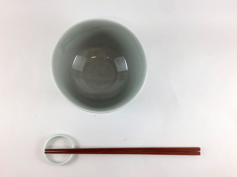 【SALE】12反高鉢　グレー　12cm　有田焼【訳あり】