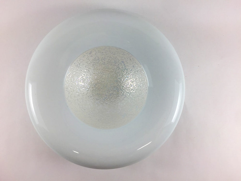 【SALE】白釉内パールボール型向付　21cm　有田焼【訳あり】