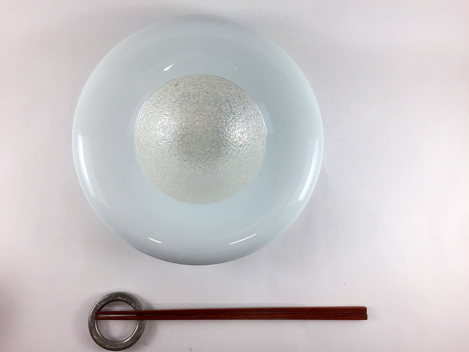 【SALE】白釉内パールボール型向付　21cm　有田焼【訳あり】