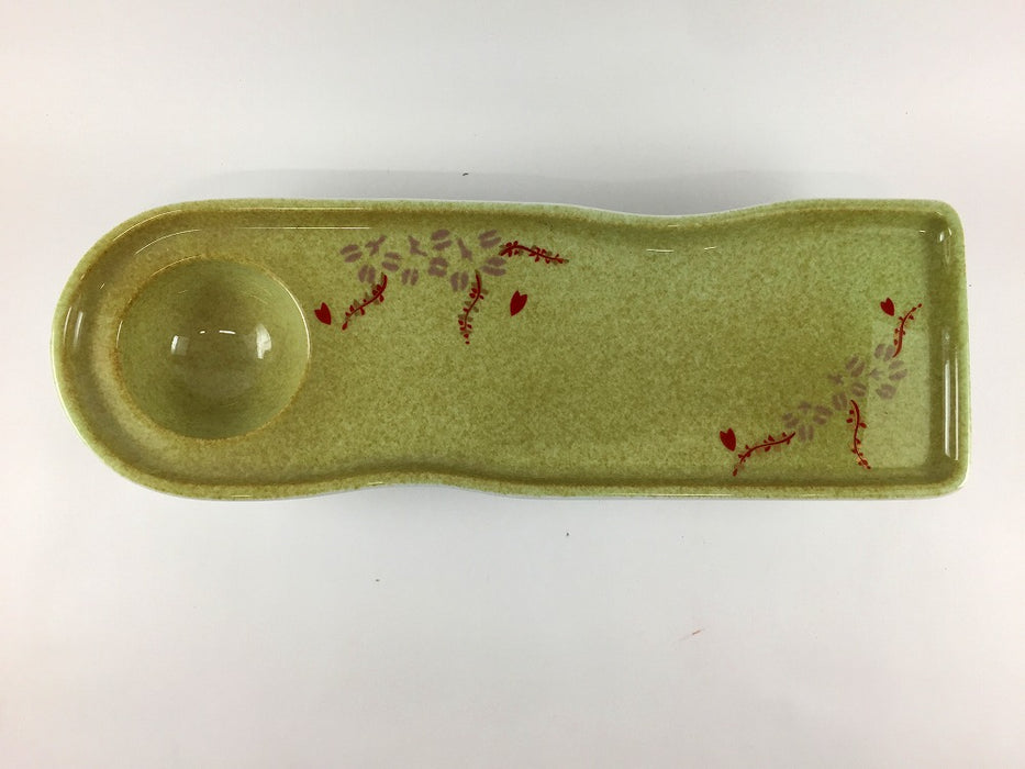 【SALE】千代口付高長皿　30cm　有田焼【訳あり】