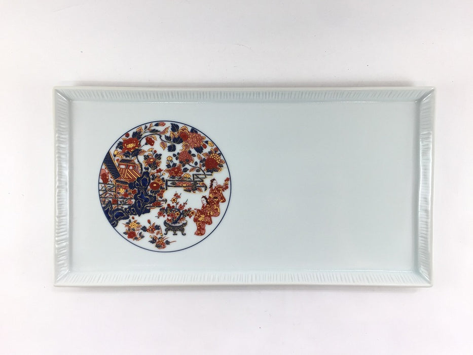 【新作入荷】30cm長大皿　古伊万里　波佐見焼(j.R)