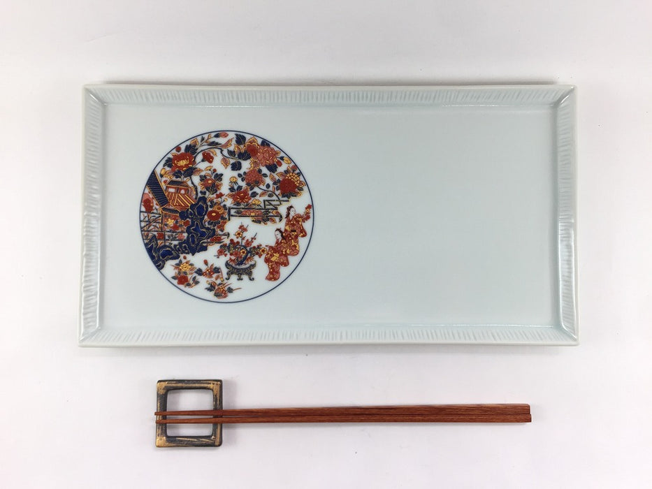 【新作入荷】30cm長大皿　古伊万里　波佐見焼(j.R)