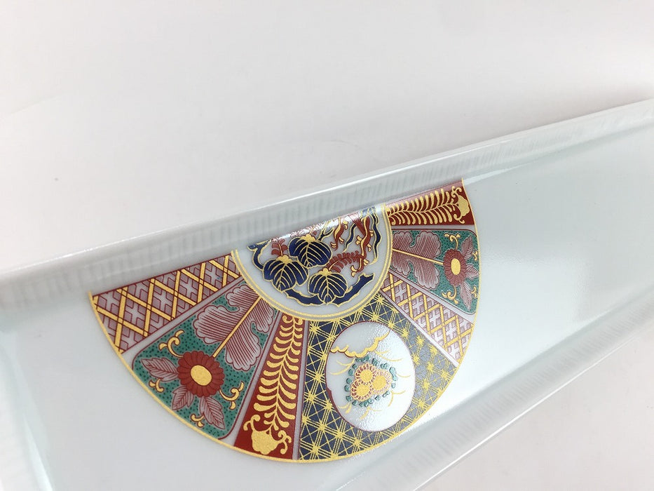 【新作入荷】29.5cm細長皿　古伊万里　波佐見焼(j.R)