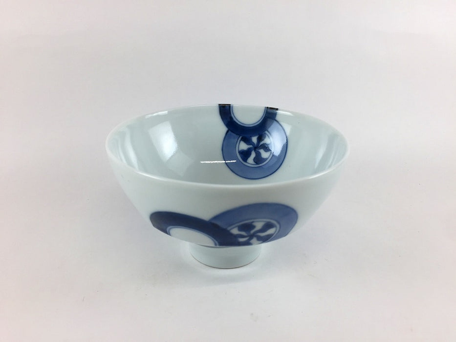 【SALE】丸紋N茶碗(小)　11cm　有田焼【訳あり】