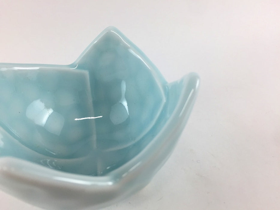 【SALE】淡青磁四方切小中付　9cm　有田焼【訳あり】