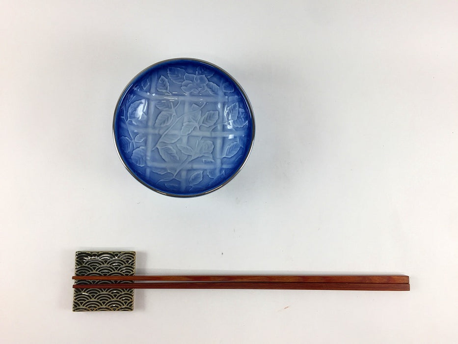 【SALE】トンスイ　青吹垣根　9cm　有田焼【訳あり】