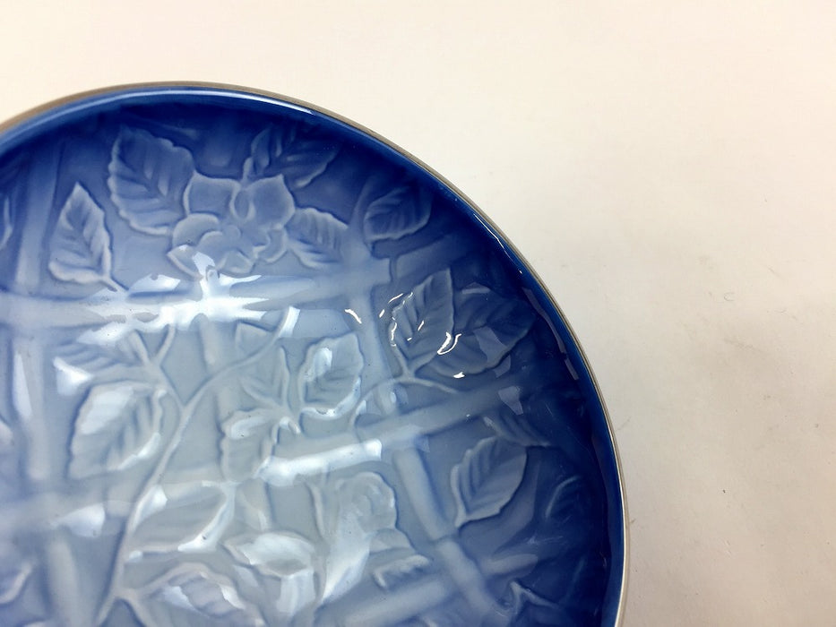 【SALE】トンスイ　青吹垣根　9cm　有田焼【訳あり】