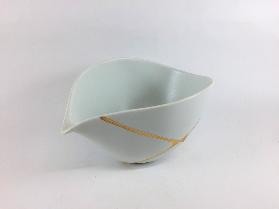 片口小丼　金継　(白マット/黒マット)　300cc　三川内焼(j.R)