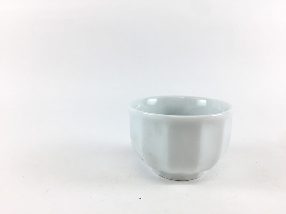 50ccシノギ丸杯　(白磁)　φ5cm　有田焼聖陶苑窯(j.R)