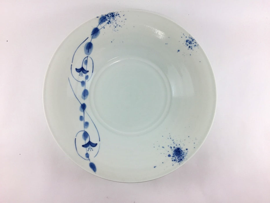 【SALE】かる技8寸皿　吹唐草　24cm　有田焼【訳あり】