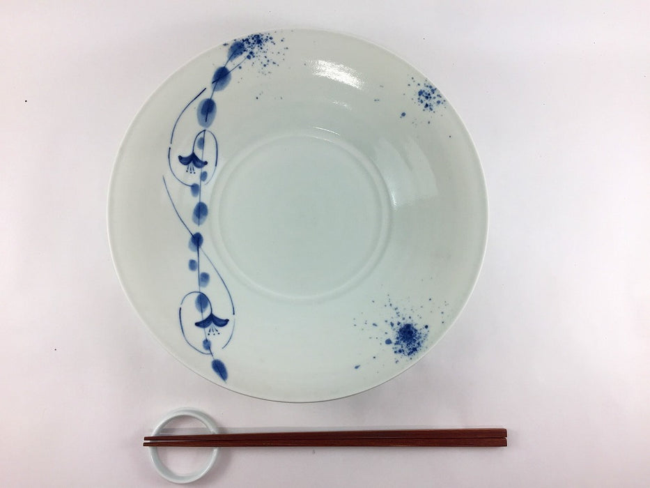 【SALE】かる技8寸皿　吹唐草　24cm　有田焼【訳あり】