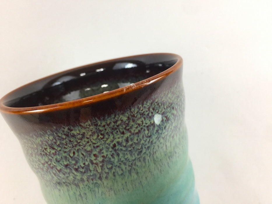 【SALE】碧緑天目　焼酎コップ　280cc　8cm　有田焼【訳あり】