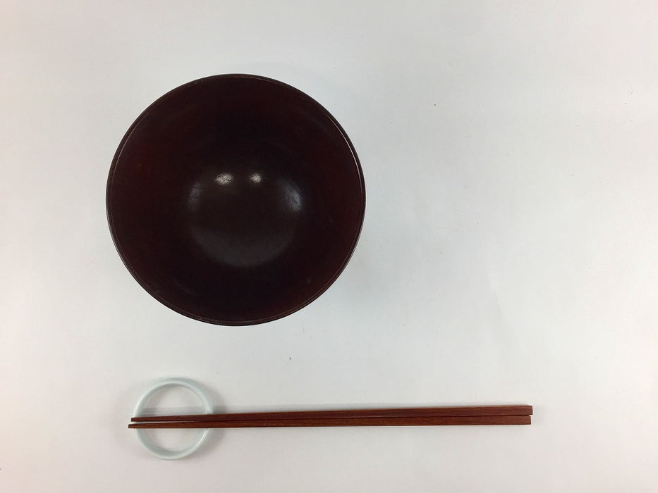 【SALE】かゆ椀　千筋　(朱/黒)　12cm【訳あり】