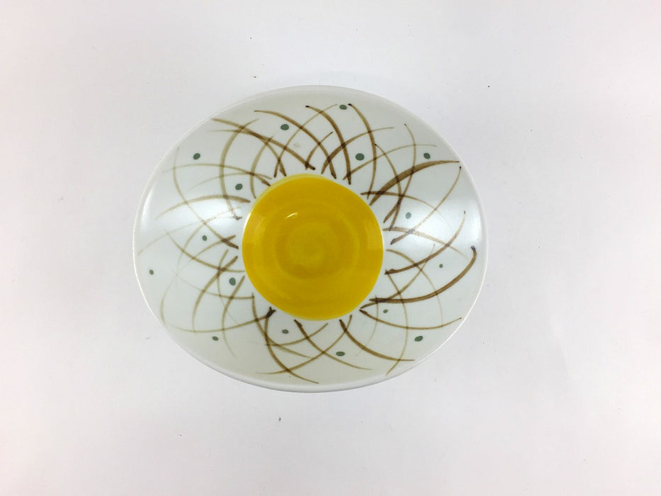 【SALE】楕円小鉢　武蔵野　13.5cm　波佐見焼【訳あり】