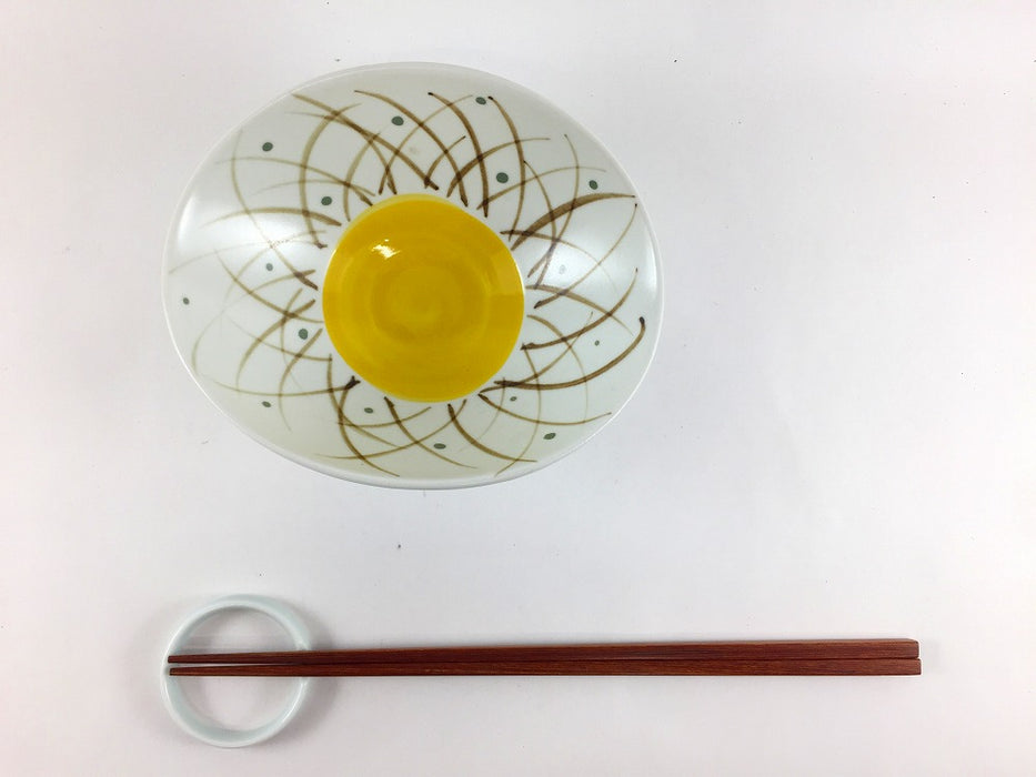 【SALE】楕円小鉢　武蔵野　13.5cm　波佐見焼【訳あり】