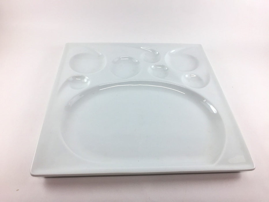 【SALE】BC白ワンプレート皿　27cm　有田焼【訳あり】