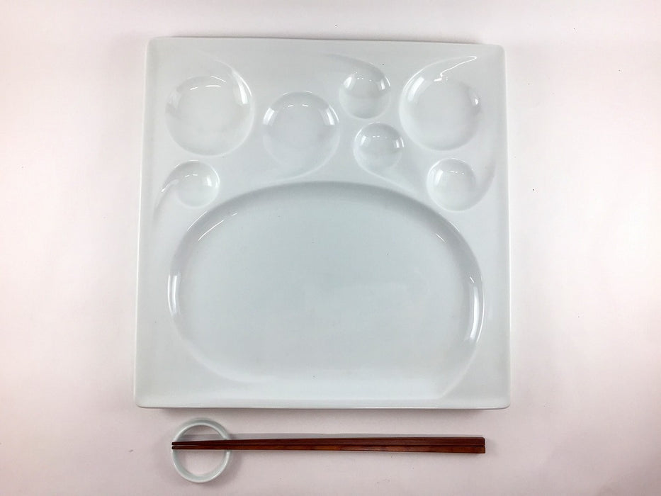 【SALE】BC白ワンプレート皿　27cm　有田焼【訳あり】