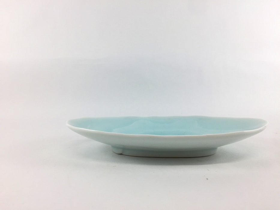 【SALE】185楕円皿　青白渦　18.5cm　有田焼【訳あり】