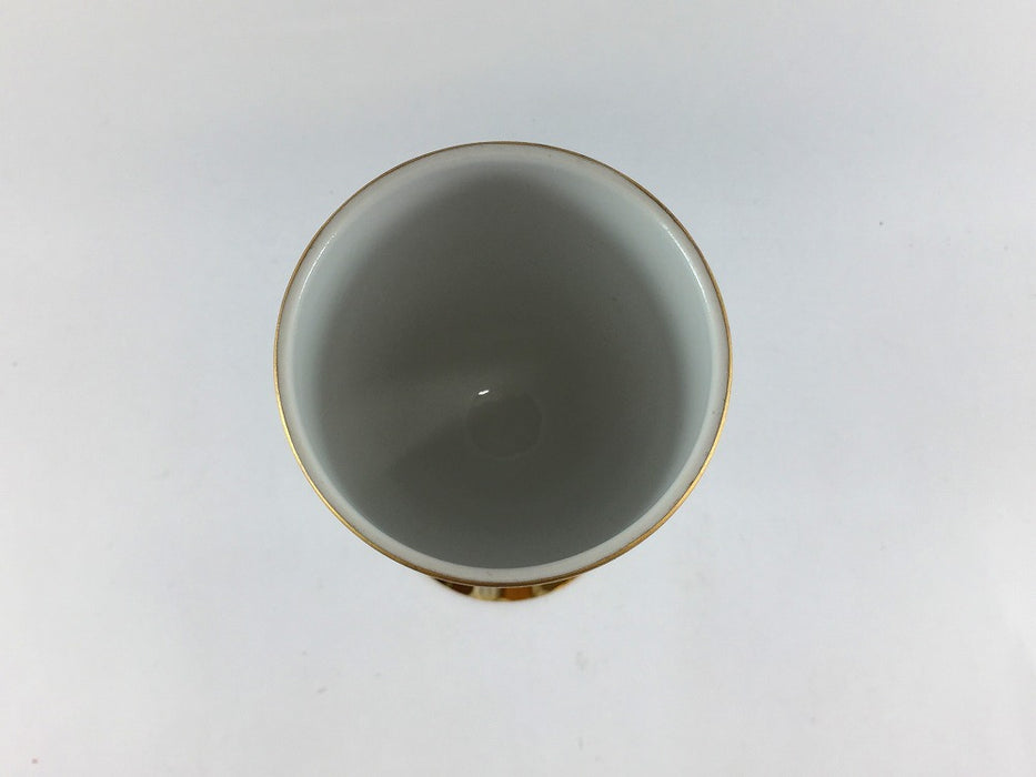 ワインカップ　花詰　170cc　九谷焼　(j.R)