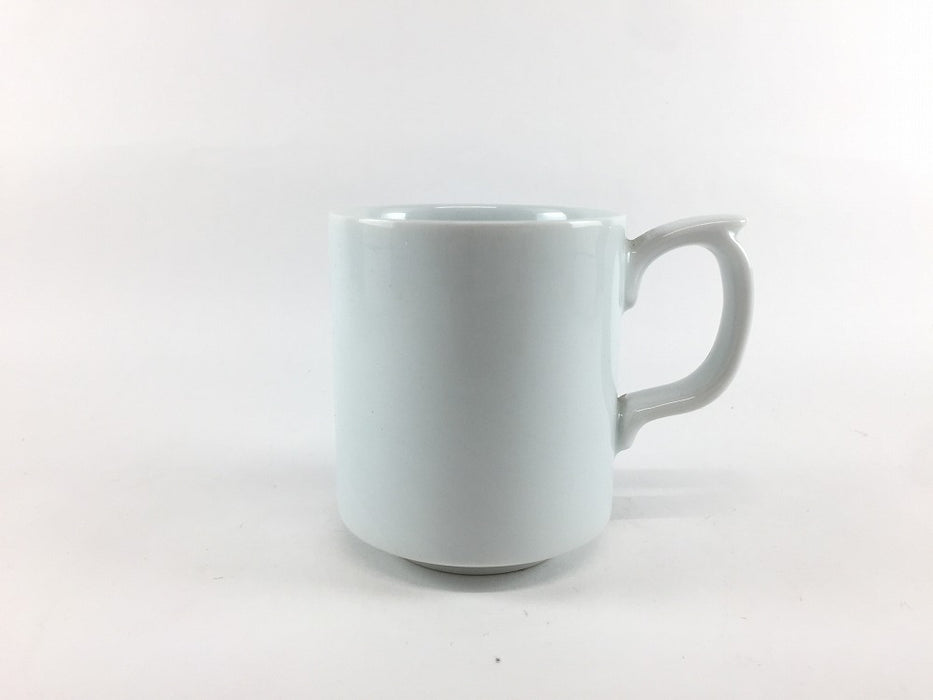 【SALE】白.210ccマグカップ　11cm　波佐見焼(j.R)【訳あり】