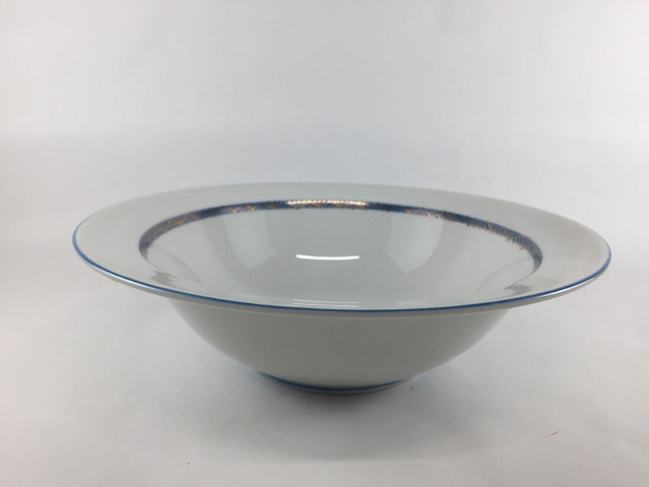 【SALE】リム23.5cm鉢　(緑金彩/青金彩/茶金彩)　有田焼(j.R)【訳あり】