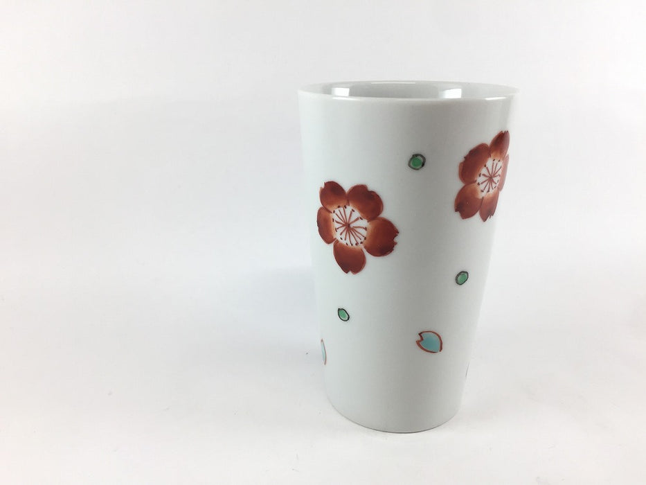 フリーカップ240cc　(コスモス/ひまわり/桜/あじさい/もみじ)　7cm　有田焼(j.R)【限定品】