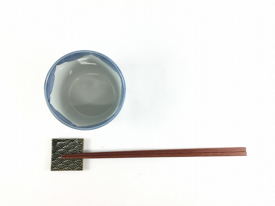 蕎麦猪口8.5cm(210cc)朝顔文　有田焼　李荘窯(j.R)