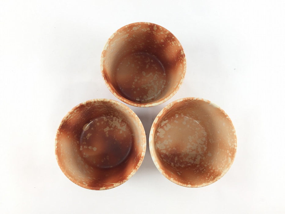 8cm蕎麦猪口(180cc)緋赤彩　有田焼弥源次窯(j.R)