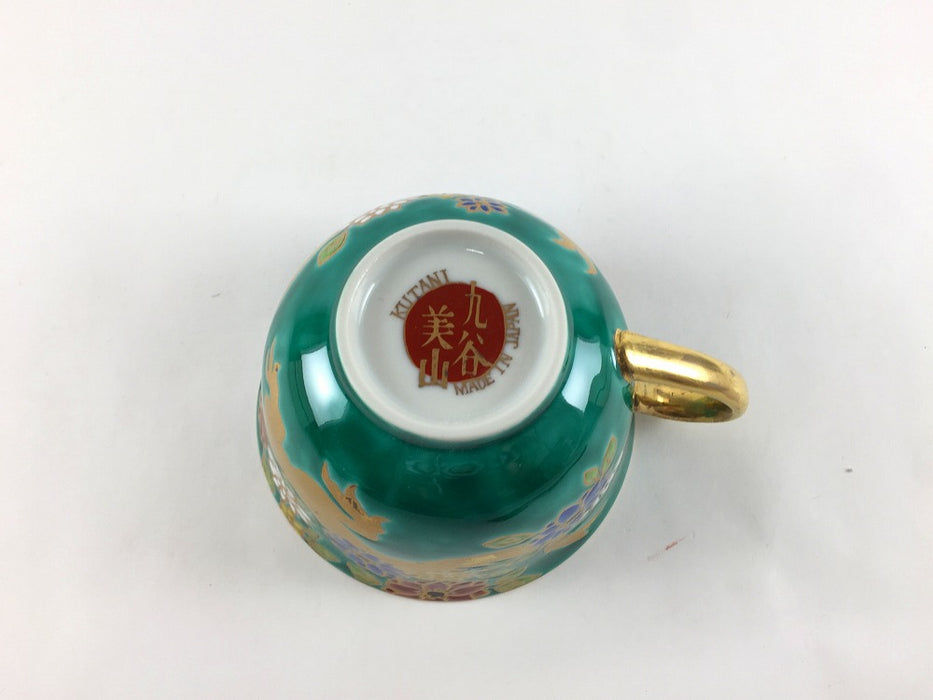 カップ＆ソーサー　金龍　九谷焼　200cc　九谷焼(j.R)