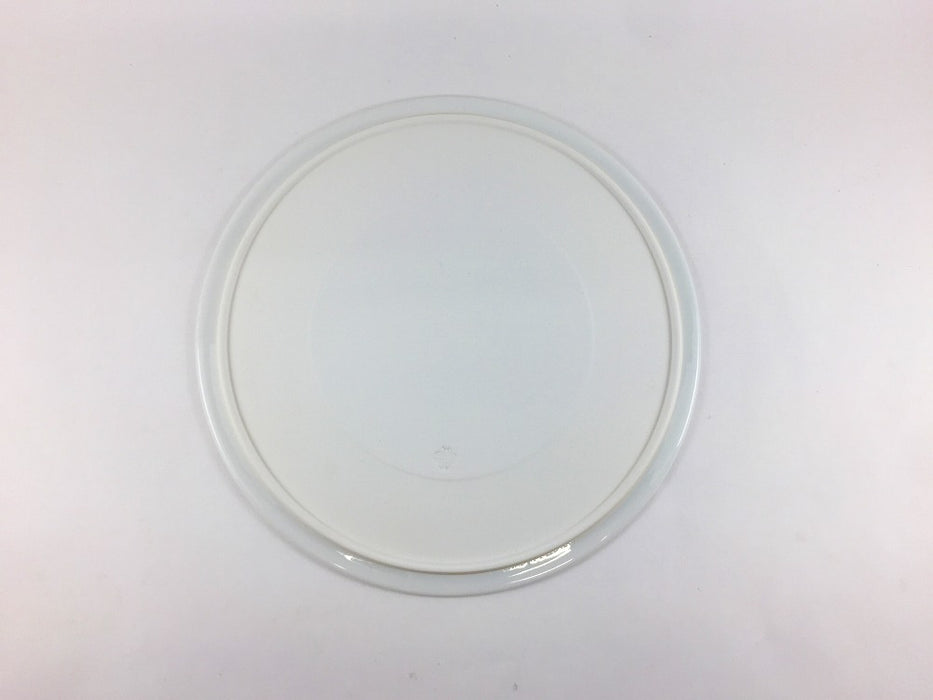 フラットプレート　21cm　白磁　有田焼　(j.R)