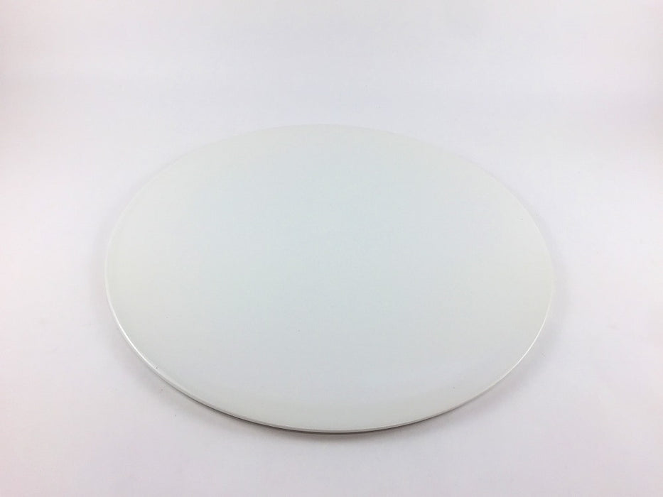 フラットプレート　26cm　白マット　有田焼