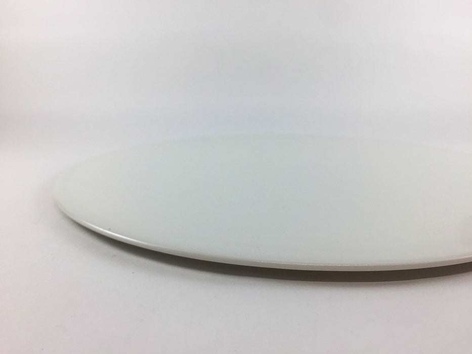 フラットプレート　26cm　白マット　有田焼