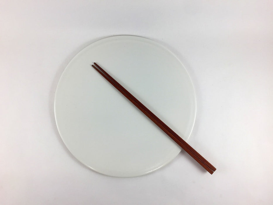 フラットプレート　21cm　白マット　有田焼