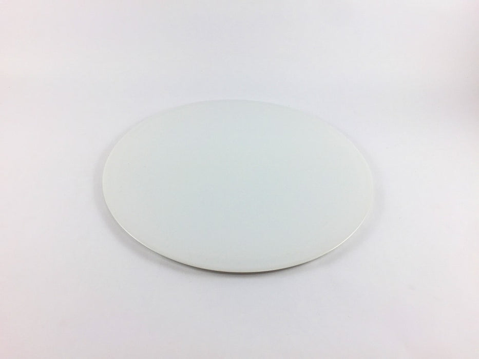 フラットプレート　21cm　白マット　有田焼