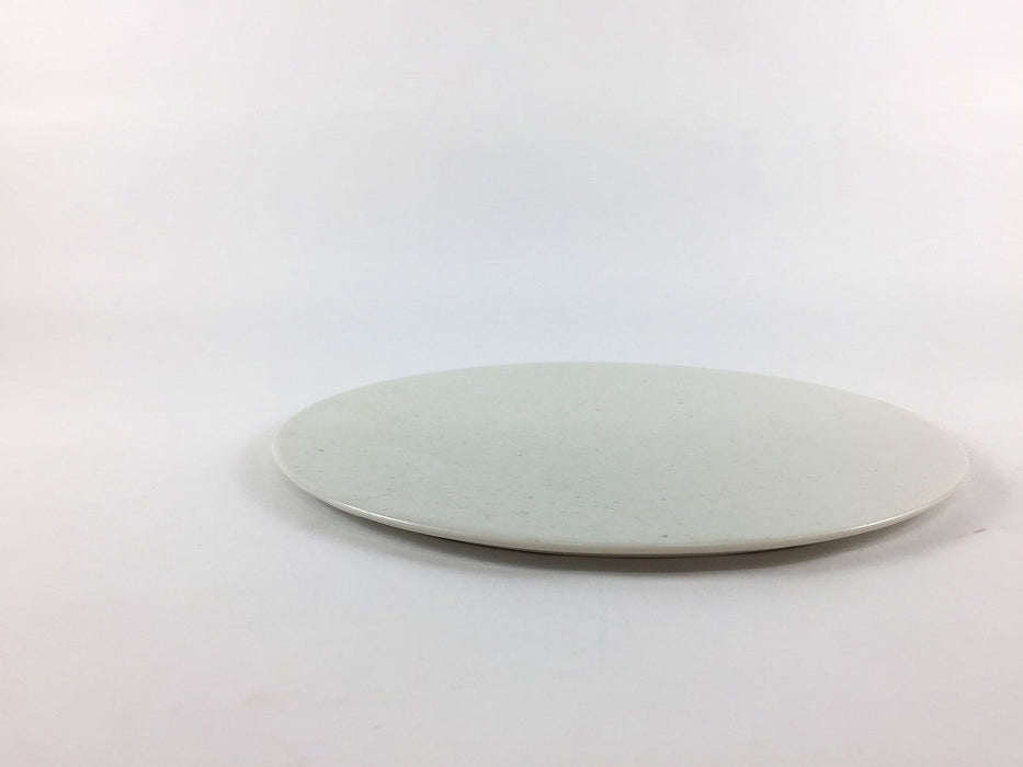 フラットプレート　17cm　土灰釉　有田焼(j.R)