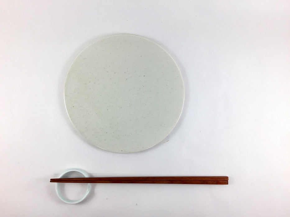 フラットプレート　17cm　土灰釉　有田焼(j.R)