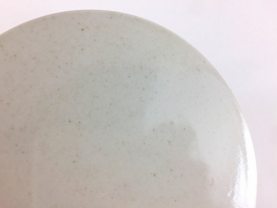 フラットプレート　17cm　土灰釉　有田焼(j.R)